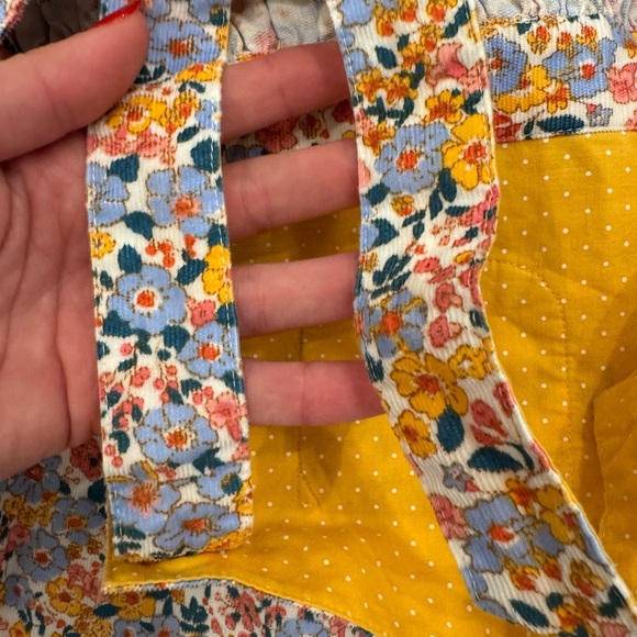 Jojo Maman Bebe Toddler Floral Romper Overall Dress - Picture 4 of 7